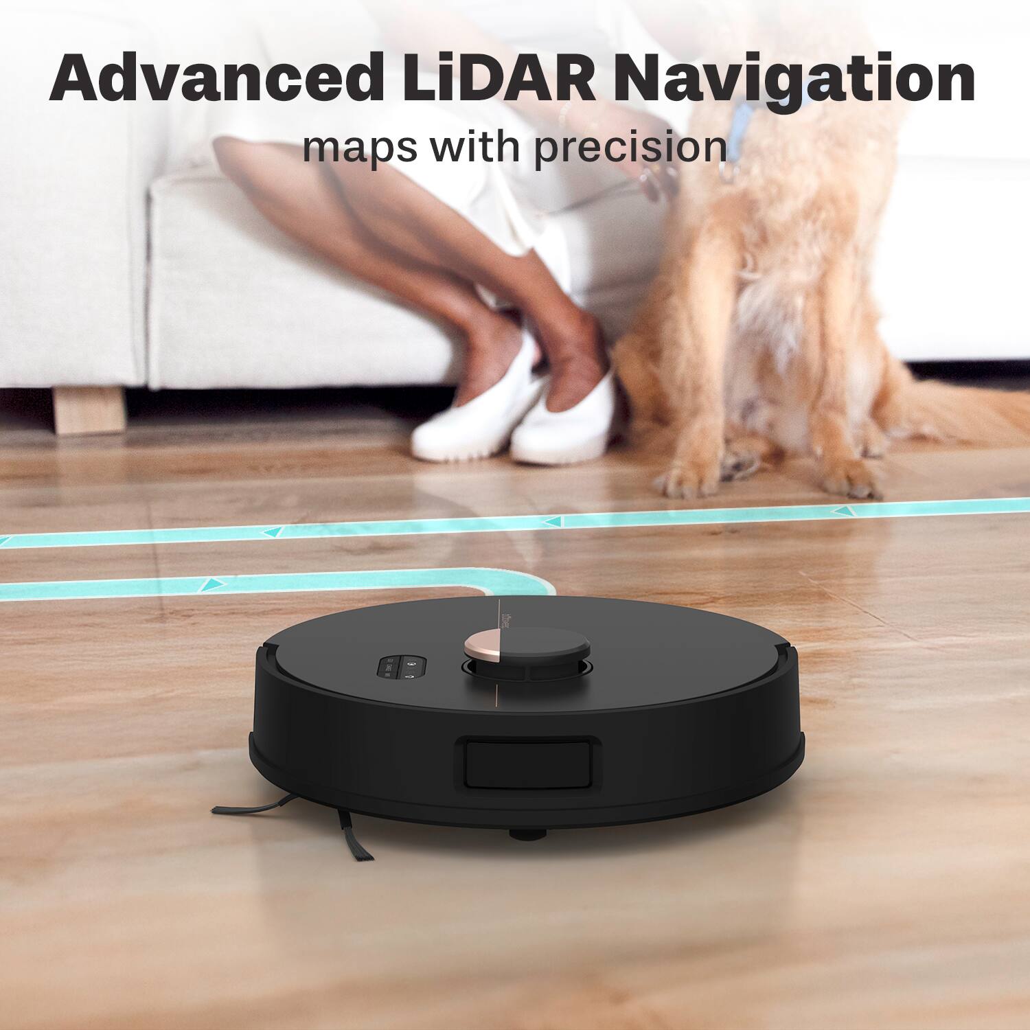 Advanced LiDAR Navigation  
maps with precision