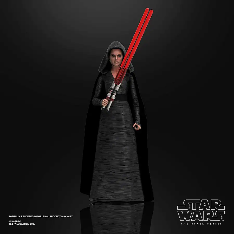 Hasbro Rey Figure Hasbro Star Wars Series 6 Inch Action Figure | Rey (Dark Side Vision ...