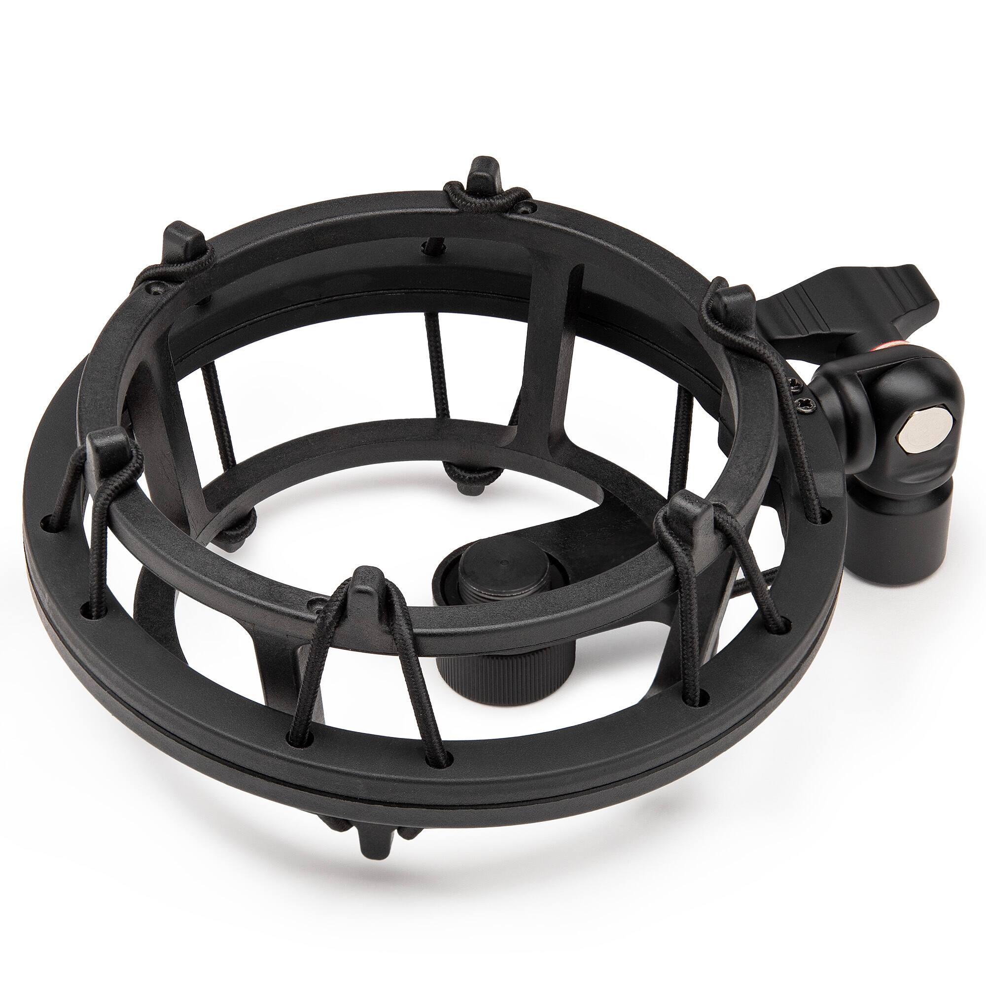 Left. FocusProAudio - FocusProAudio Shock Mount for Blue Yeti and Yeti Pro Microphones (Black).