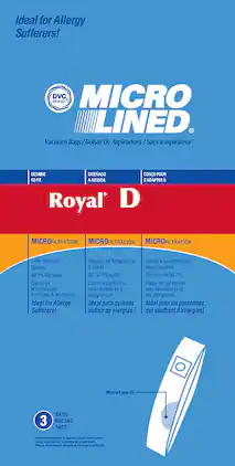 DVC - Royal 54 Pack Royal Vacuum Bags Part #ROR-1474
