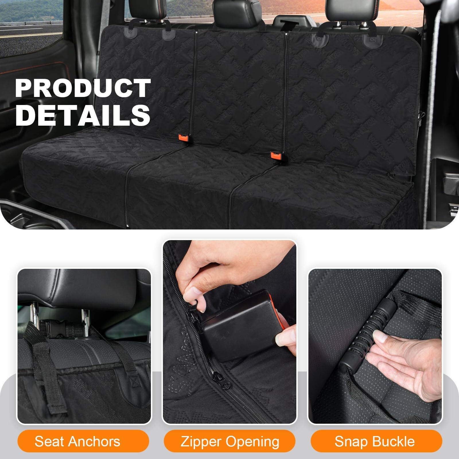 PRODUCT DETAILS

- Seat Anchors
- Zipper Opening
- Snap Buckle