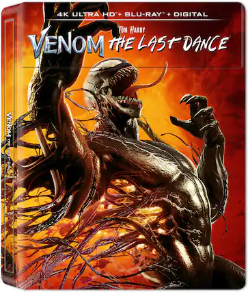 Front. Venom: The Last Dance - 4K Blu-Ray.