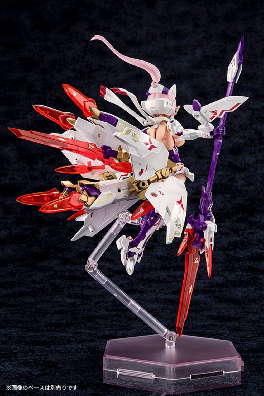 Alt View 4. PopMarket - Kotobukiya - Megami Device - Asra Nine-Tails Model Kit   - Collectibles - Mulitcolor.