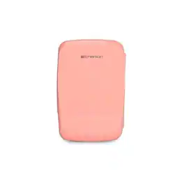 Emerson - EFC-5000 Portable Mini Fridge Cooler for 6 Cans, Compact 4L Capacity - Pink