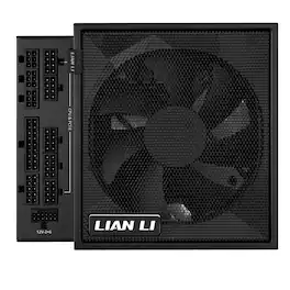 Lian Li - EDGE Gold V2 1000W PSU, 80 PLUS Gold Efficiency - Black