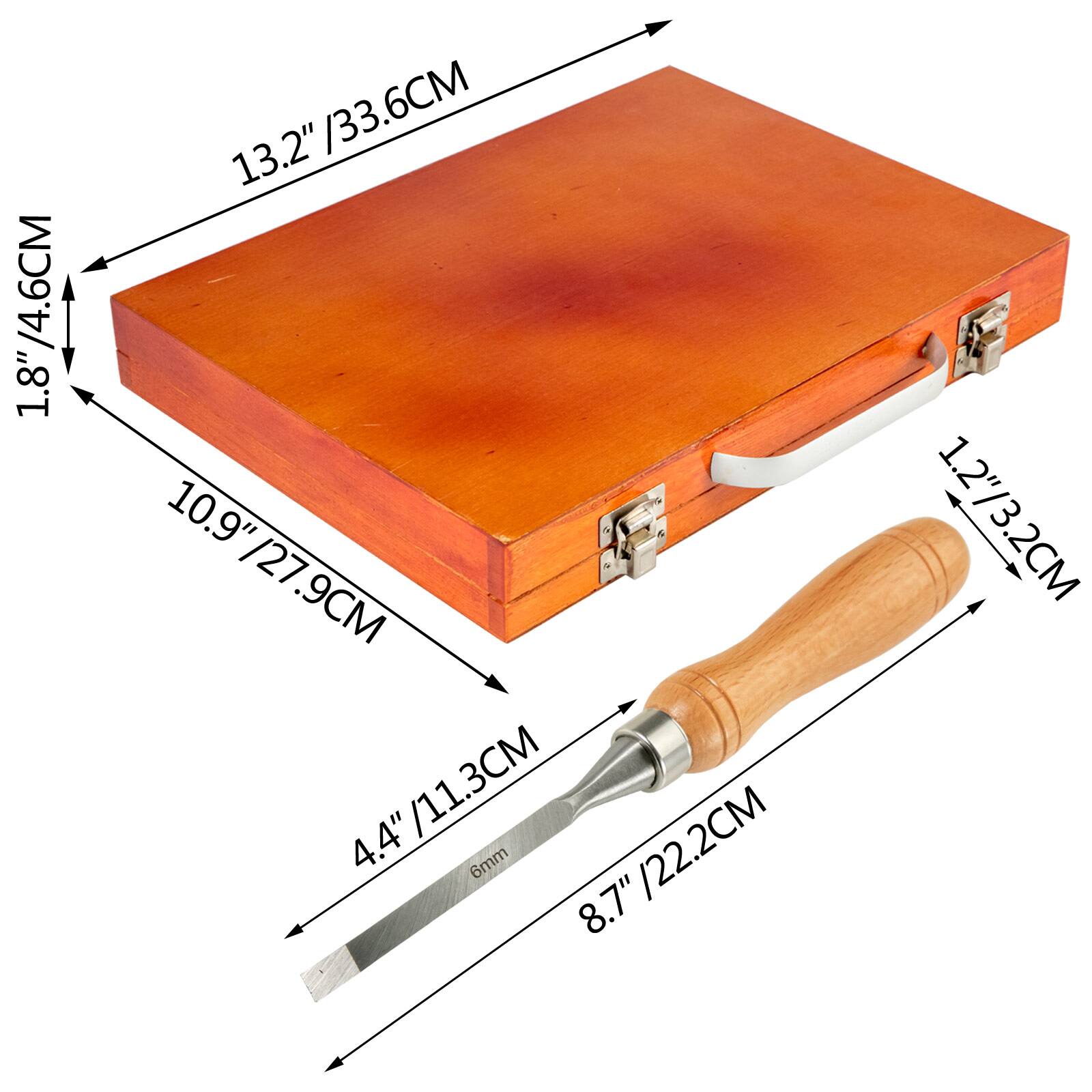 1.8" / 4.6 CM  
13.2" / 33.6 CM  
10.9" / 27.9 CM  
4.4" / 11.3 CM  
8.7" / 22.2 CM  
1.2" / 3.2 CM  
6mm