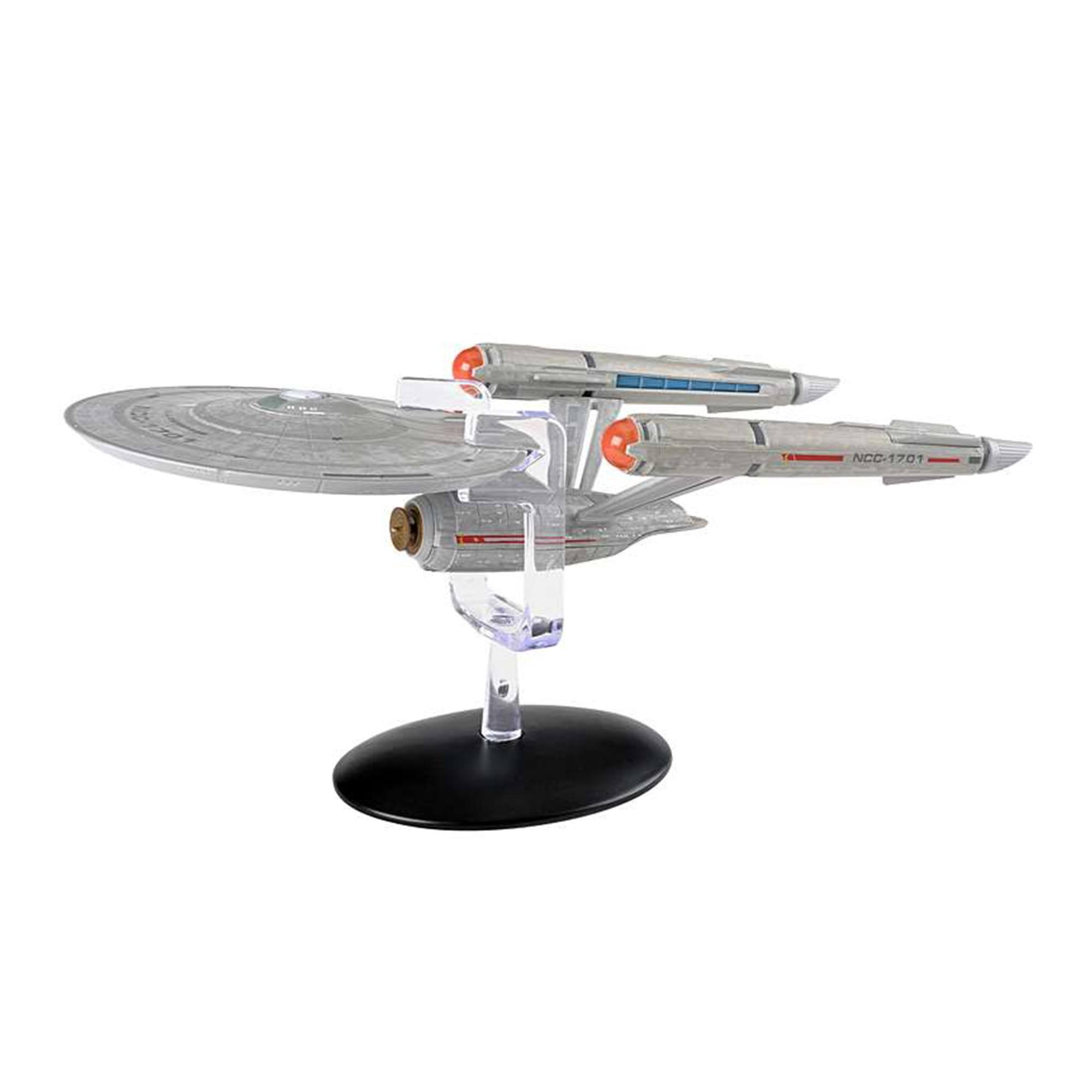 Alt View 10. Eaglemoss - Eaglemoss Star Trek Discovery Starship Replica | USS Enterprise - Gray.