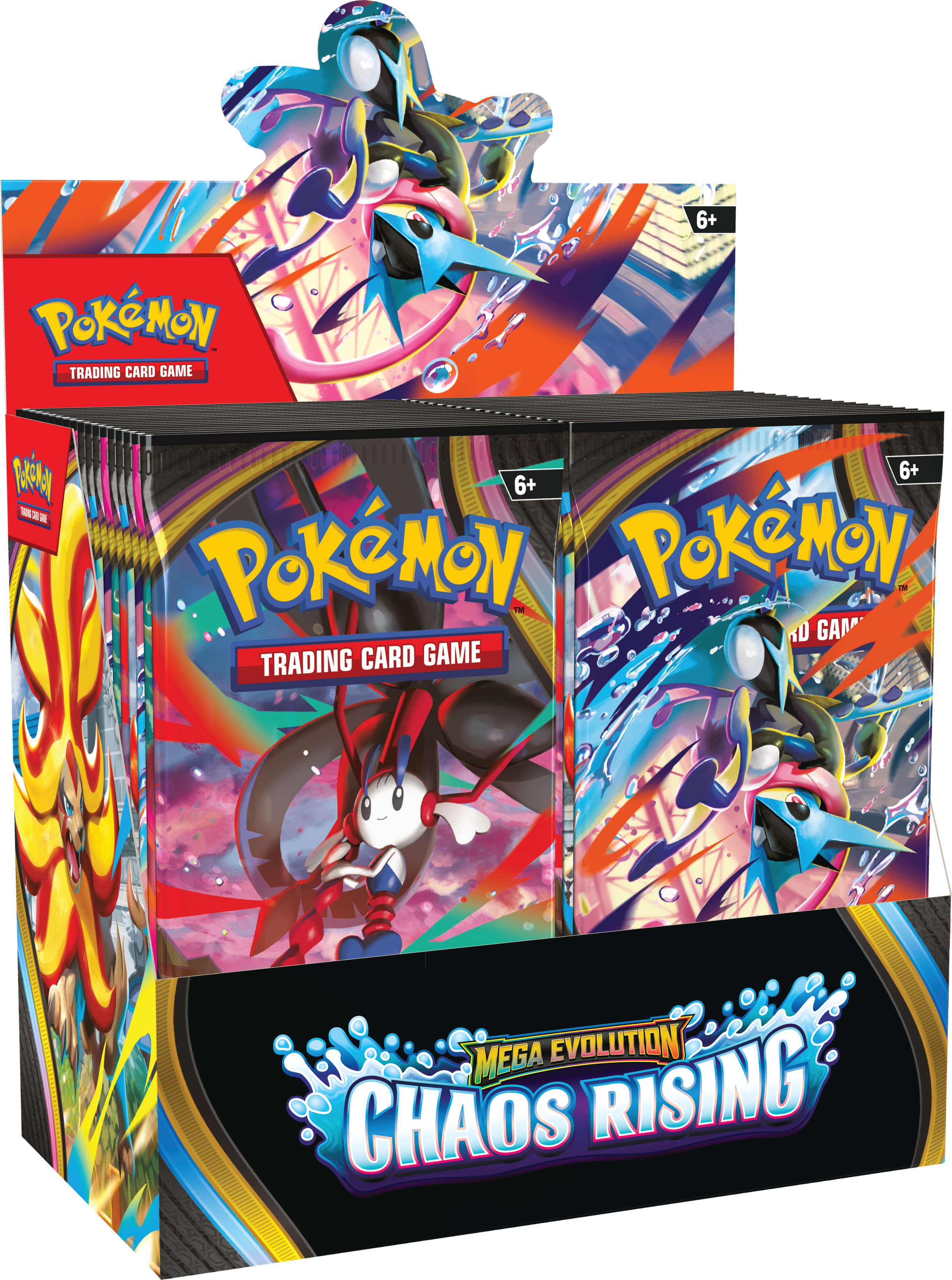 Pokémon - Trading Card Game: Mega Evolution - Chaos Rising Booster Box (36 Packs)