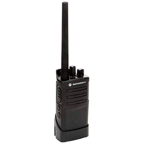 Left. Motorola - 6 Pack Motorola RMV2080 Business Two-Way Radios Walkie Talkies w/ Speaker Mics - Black.