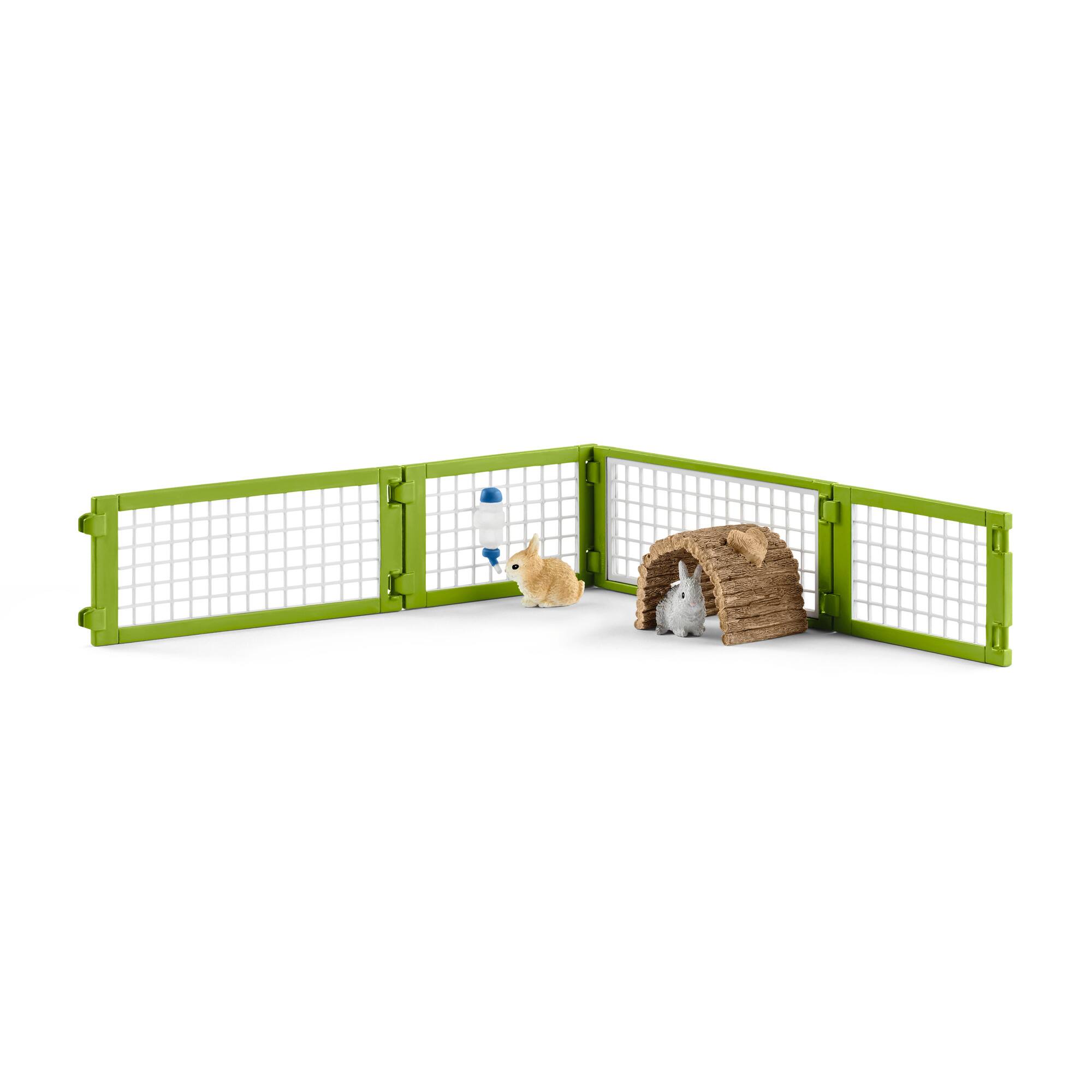 Back. Schleich - Farm World: Rabbit Hutch.