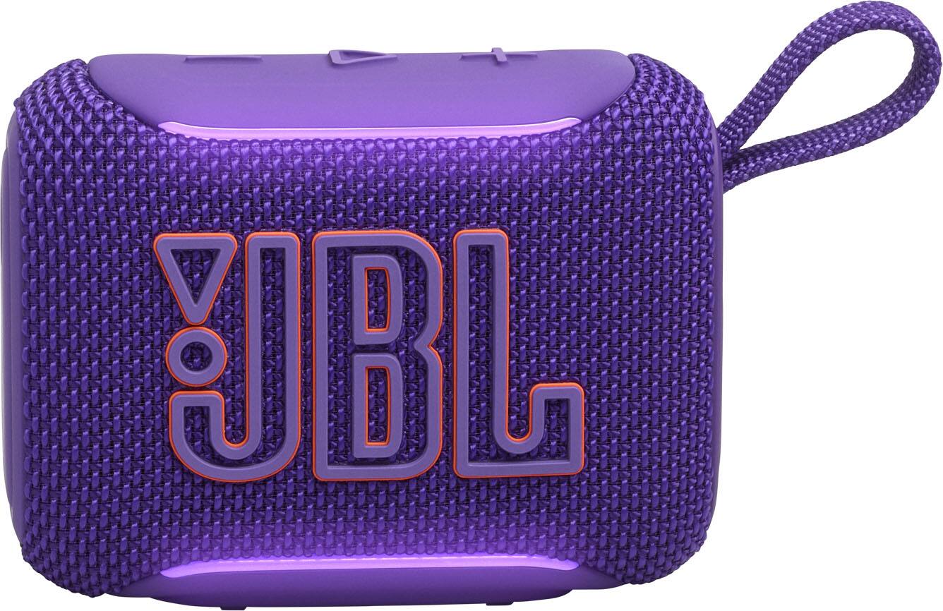 Angle. JBL - Go 5 - Ultra-portable waterproof and drop-proof speaker - 2026 - Purple.