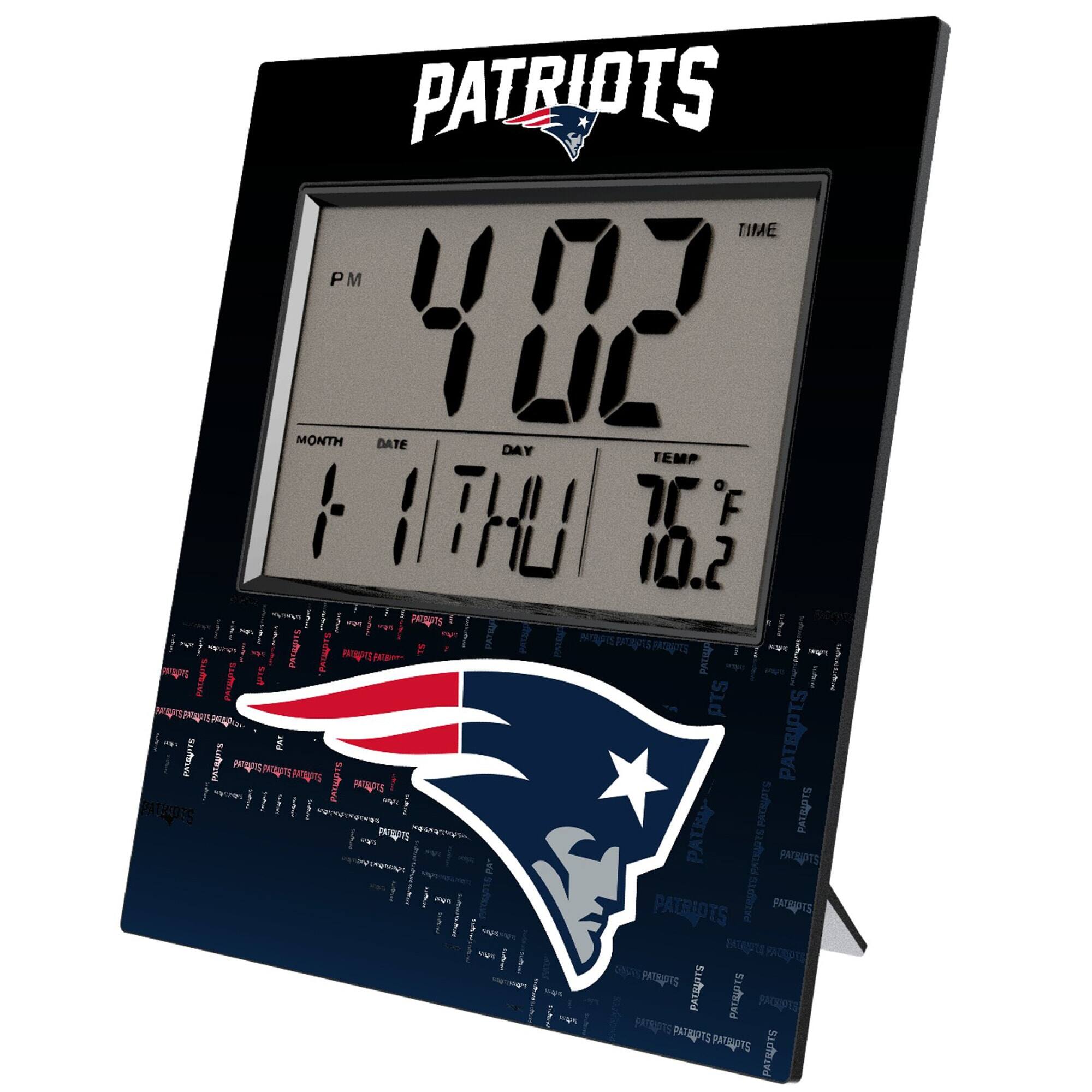 PATRIOTS

TIME
4:02 PM

MONTH DATE DAY TEMP
1 1 THU 76.2°F

PATRIOTS