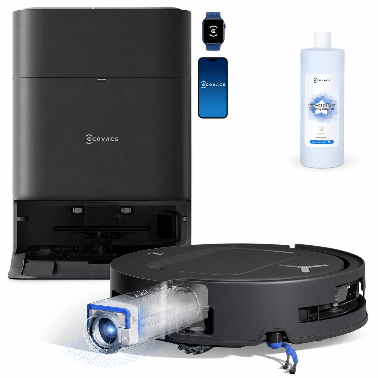 (a)  
ECOVACS  
COVACS  
EC OVACS DEEBOT Cleuning Solution  
-  
ECOVACS  
W supet - M 5