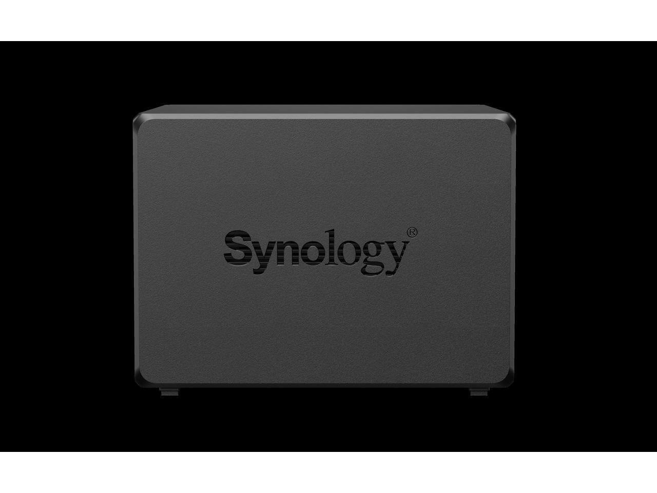 Alt View 2. Synology - Synology 5-bay DiskStation DS1525+ (Diskless) - Black.