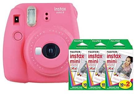 Fujifilm Instax Mini 9 Instant Camera Kit with (60) Instax Films