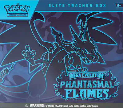 Pokmon Trading Card Game: Mega Evolution Phantasmal Flames Elite Trainer Box 10-10186-101 - Best Buy Pokmon Trading Card Game: Mega Evolution Phantasmal Flames Elite Trainer Box 10-10186-101 - Best Buy
