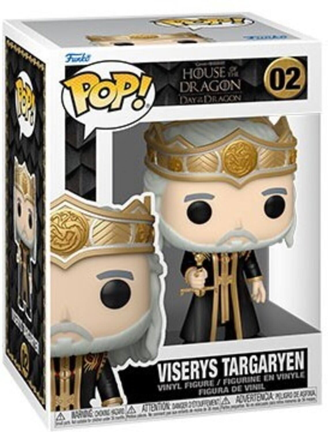 FUNKO POP! TELEVISION: Game of Thrones - House of the Dragon - Viserys Targaryen - COLLECTIBLES