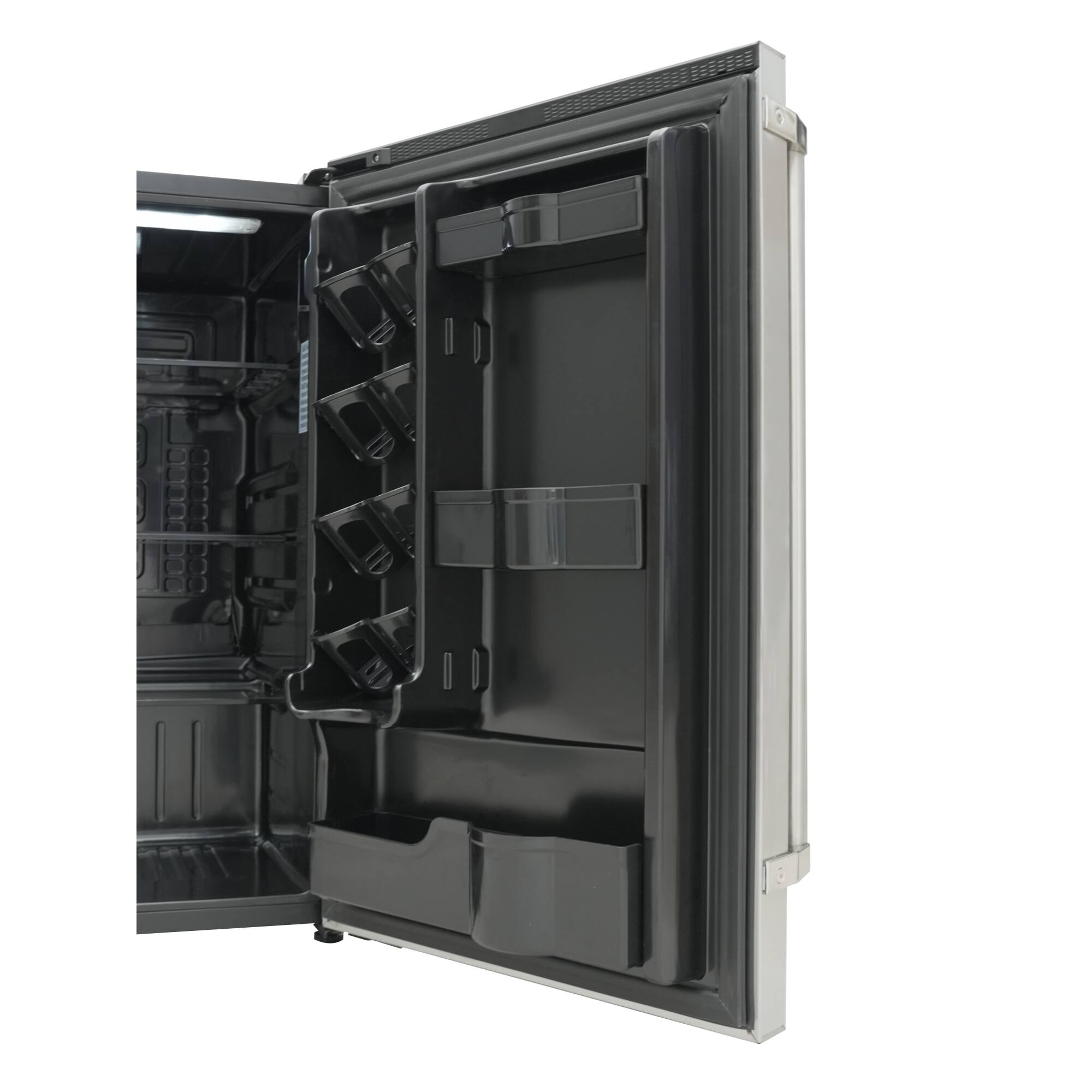 Alt View 7. Koolmore - 21 in. Outdoor Refrigerator with IPX 4 Rating and Glass Shelves 4.4 Cu. ft. in Stainless-Steel CSA Certified Energy Star - Stainless-Steel.