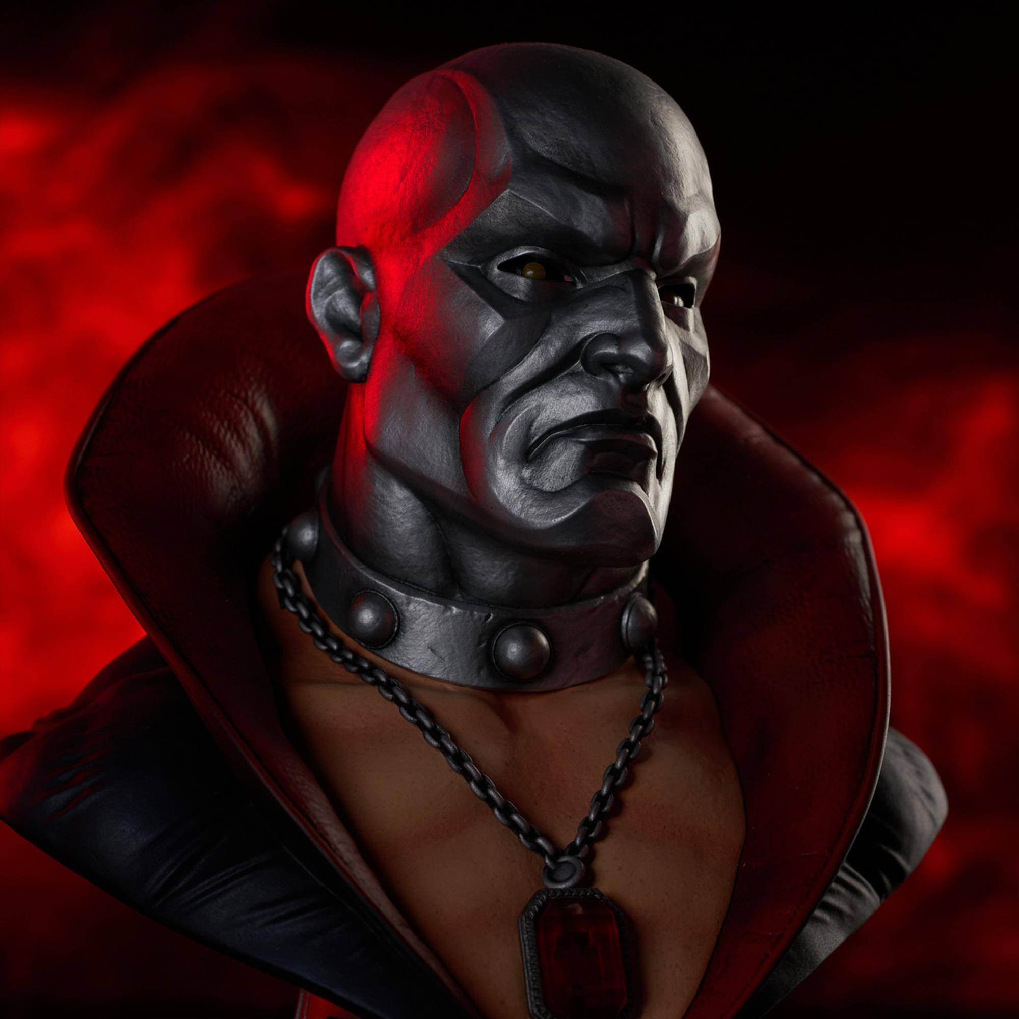Alt View 3. G.I. Joe - GI Joe Legends Destro 10 Inch Resin Bust - Red.