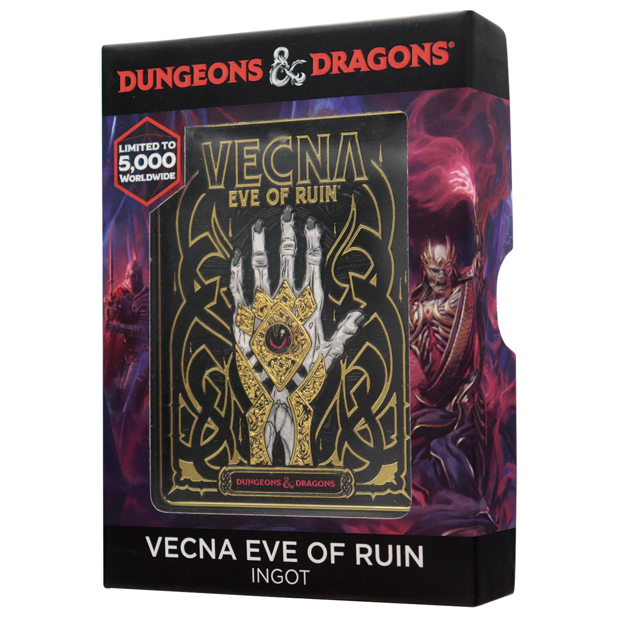 Dungeons & Dragons Limited to 5,000 Worldwide Vecna Eve of Ruin Ingot