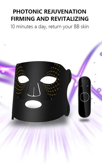 Numiere NumiereTime Keeper LED Face Mask Black 6701 - Best Buy Numiere NumiereTime Keeper LED Face Mask Black 6701 - Best Buy