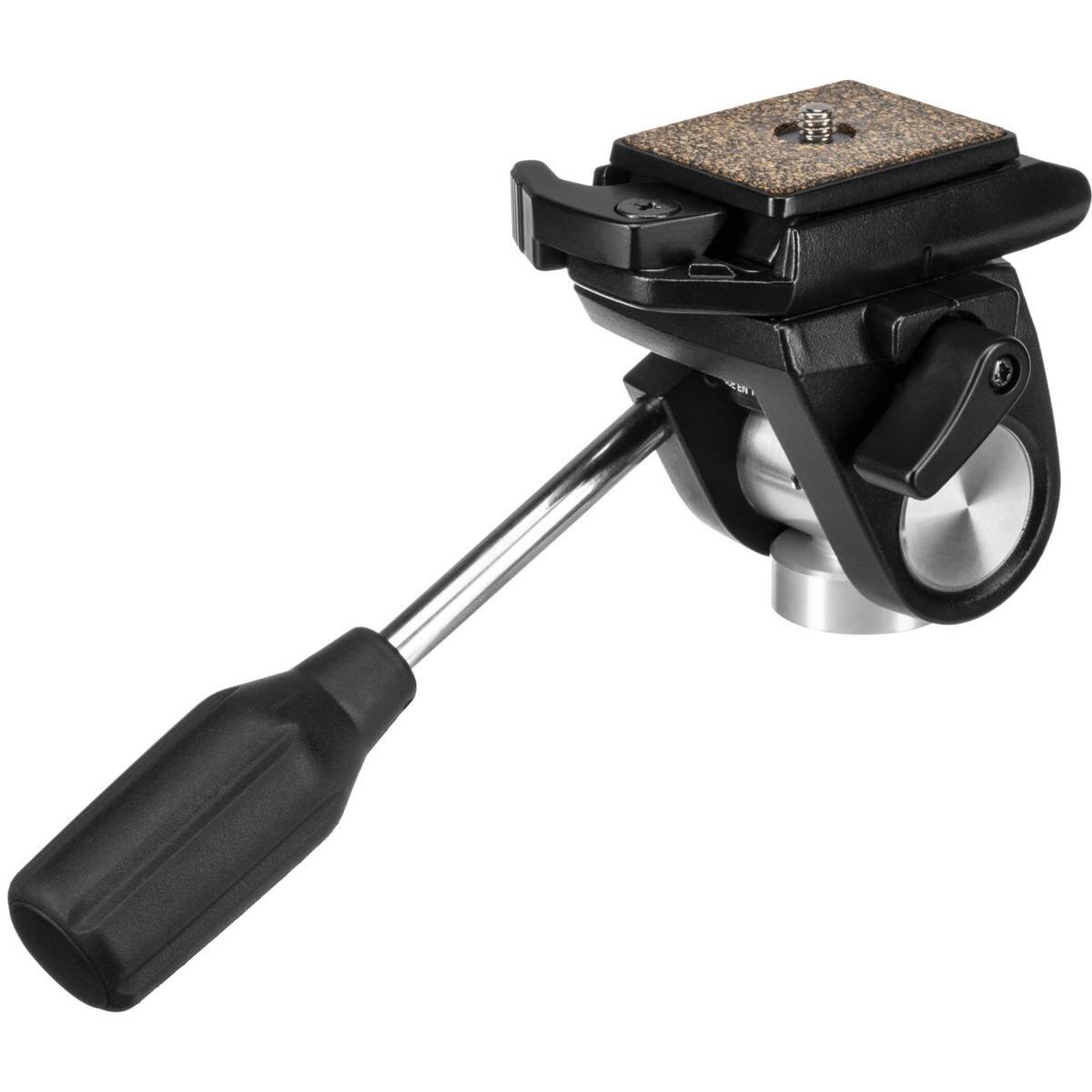 Alt View 3. Slik - Slik SH-707E E-Z Multi-Action Pan Tripod Head with Quick Release, Holds 11 Lbs.