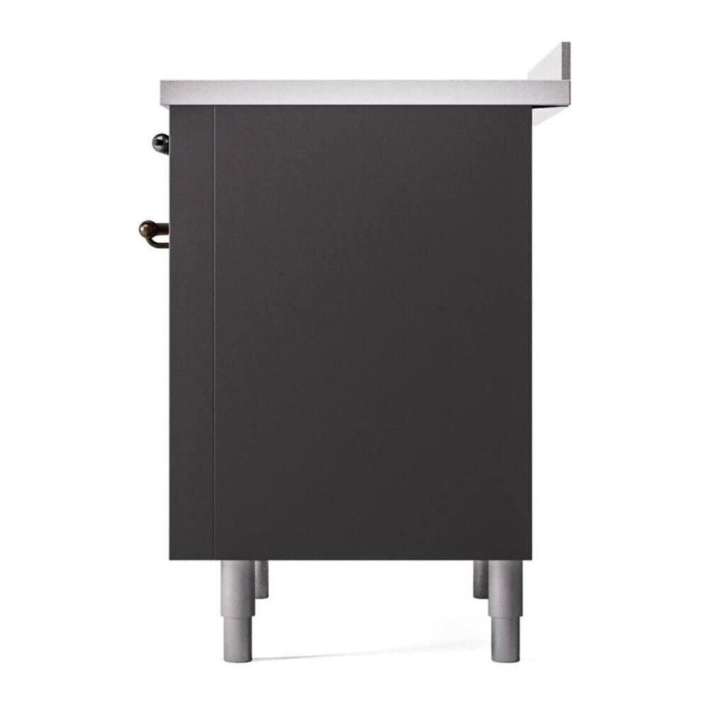 Alt View 10. ILVE - ILVE Nostalgie II 30 inch Induction Range with 4 Induction Elements (Graphite Matte) - Graphite Matte.