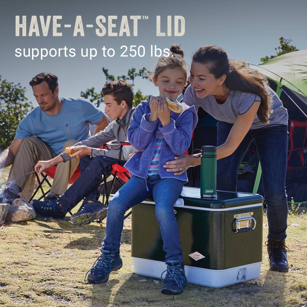 HAVE-A-SEAT™ LID supports up to 250 lbs