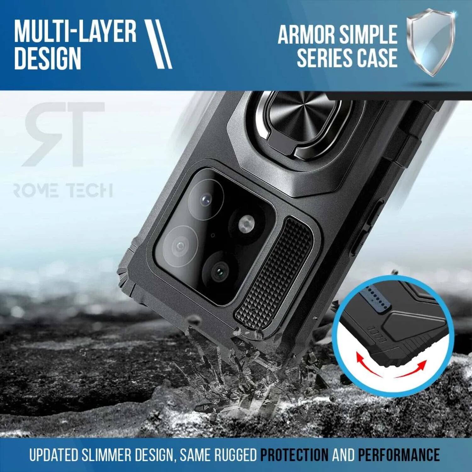 MULTI-LAYER DESIGN  
ARMOR SIMPLE SERIES CASE  
UPDATED SLIMMER DESIGN, SAME RUGGED PROTECTION AND PERFORMANCE
