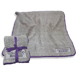 Logo Brands - Colorado Rockies 50" x 60" Frosty Fleece Team Blanket - Multicolor