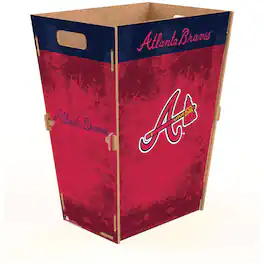 Fan Creations - Atlanta Braves Large Team Trash Kit - Multicolor
