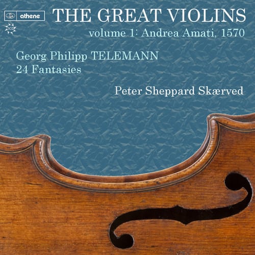 Telemann / Skaerved,Peter Sheppard - Great Violins 1 - Telemann 24 Fantasies 1570 Amati   - COMPACT DISCS [CD] price history on PriceWatchPro
