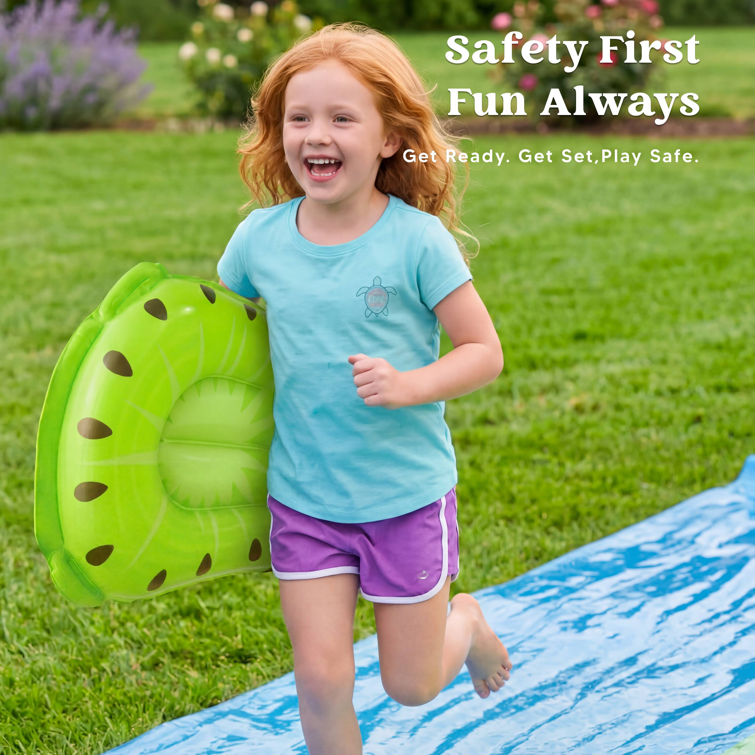 Safety First Fun Always  
Get Ready. Get Set, Play Safe.