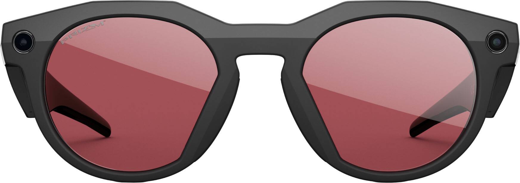 Alt View 11. Oakley Meta - HSTN glasses with Meta AI, Audio, Photo, Video Compatibility - Prizm™ Dark Golf Lenses - Black.