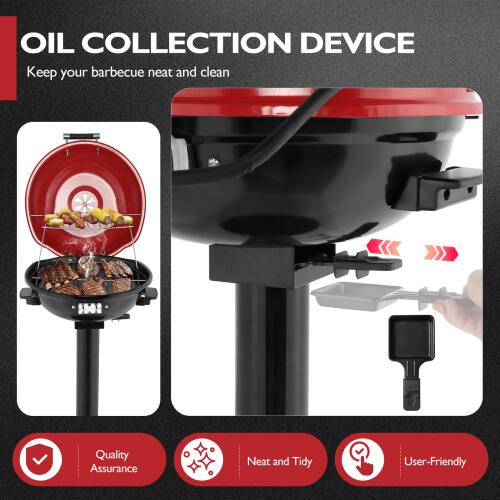 OIL COLLECTION DEVICE  
Keep your barbecue neat and clean  

Quality Assurance  
Neat and Tidy  
User-Friendly