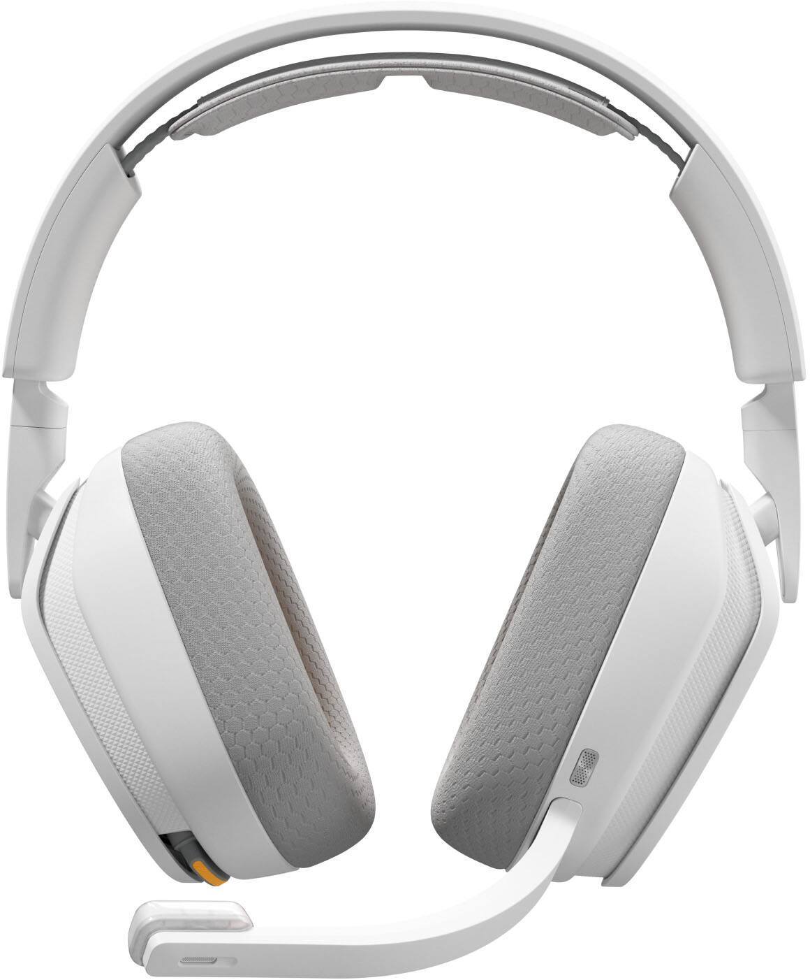 Alt View 12. Glorious - GHS Wireless InfinitePlay 2.4/Bluetooth Over-the-Ear Wireless Gaming Headset + Base Station for PC, PS5, PS4 and Switch - White.