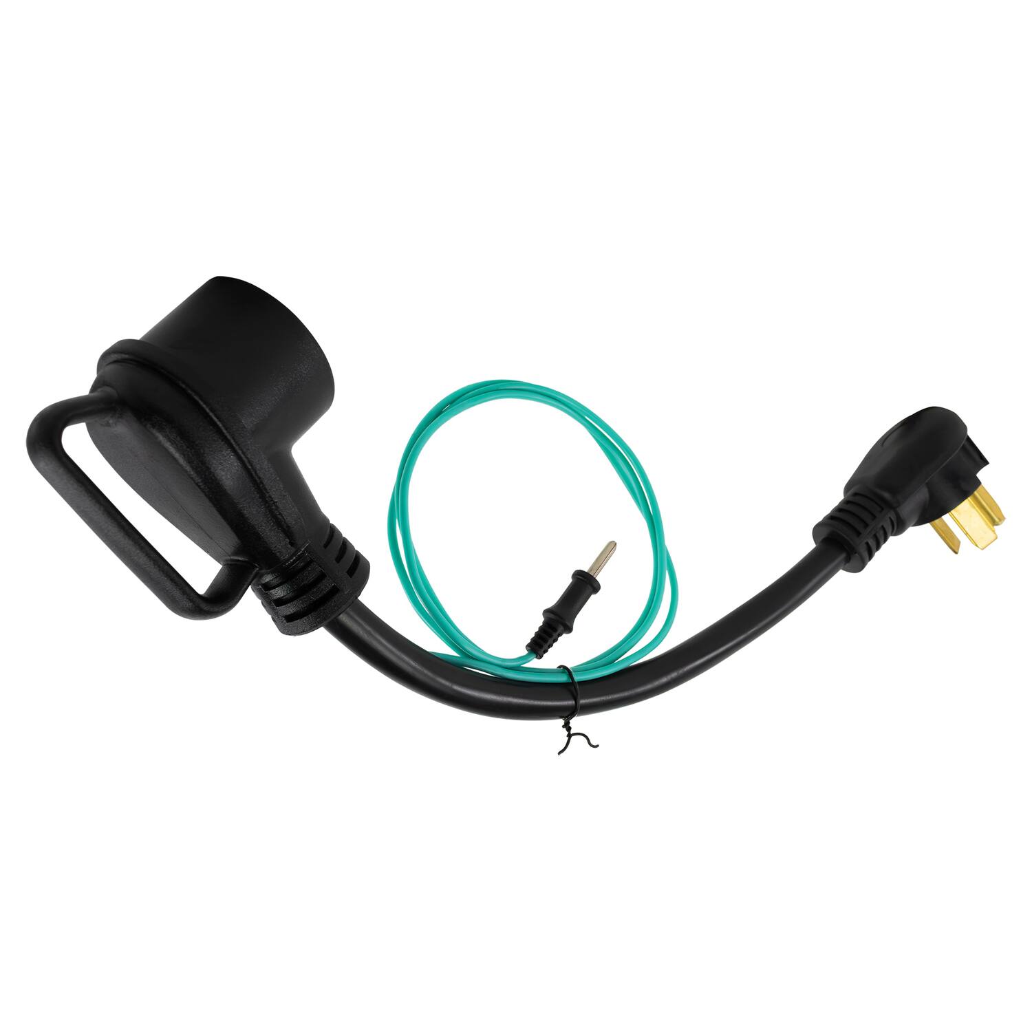 Alt View 7. Certified Appliance Accessories - 3-Prong to 4-Prong Dryer Cord Adapter with Ground Wire.