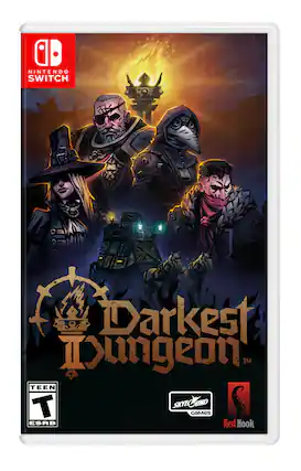 Nintendo Switch Darkest Dungeon TM TEEN T SKYBOUND SKYBOUND GAMES ESRB Red Hook. - T (Teen 13+)
