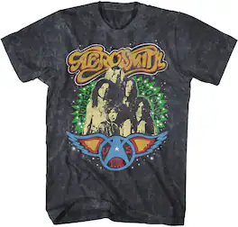 PopMarket - Aerosmith - Aerosmith - Sweet Emotion USA Tour T-Shirt - XL Black Mineral Wash 38441077A4 - APPAREL - Multicolor