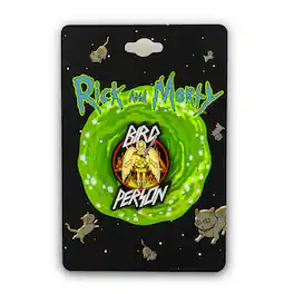 SalesOne LLC - Enamel Collector’s Pin| Rick and Morty Bird Person Pin| 1.5 Inches - Green