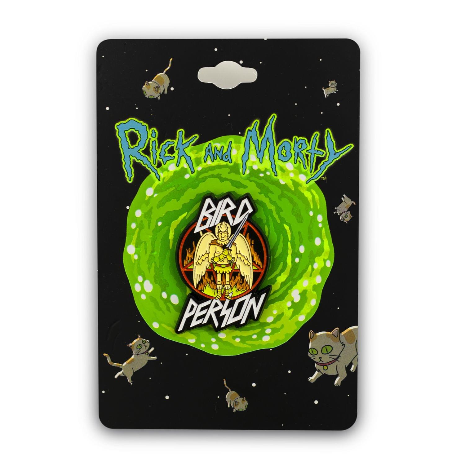SalesOne LLC - Enamel Collector’s Pin| Rick and Morty Bird Person Pin| 1.5 Inches - Green