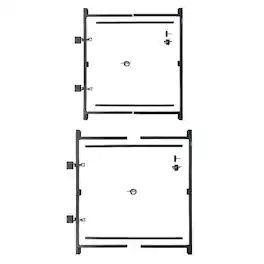 Adjust-A-Gate - Gate Building Kit, 60"-96" w/ Gate Building Kit, 36"-60"