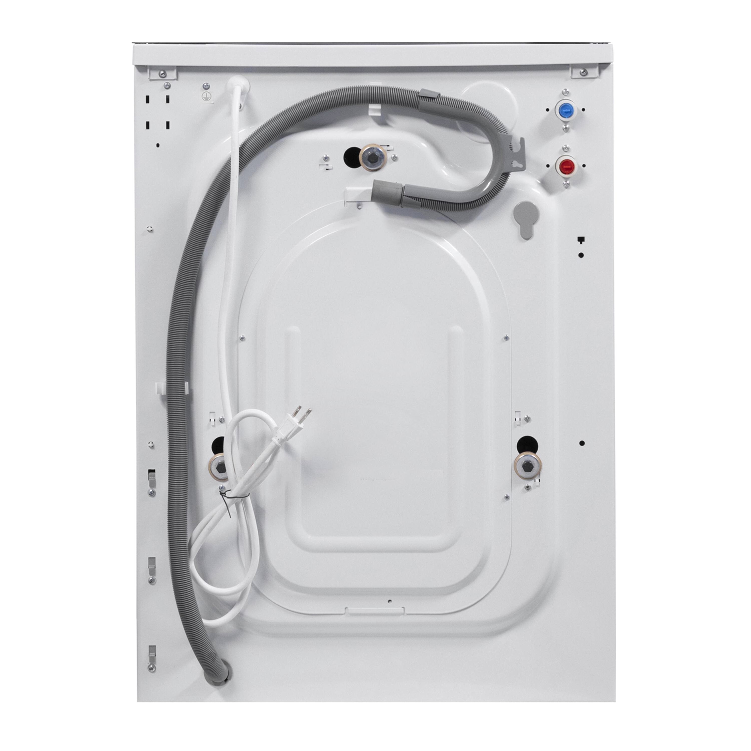 Alt View 9. Equator - Equator EW 835 P Super Washer 1.9 cu.ft. /18lbs Standard Sanitize Allergen PET CYCLE 15 Program 1400rpm 110V - White.