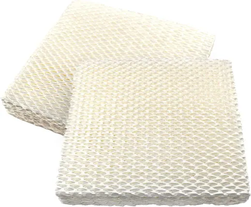 Front. HQRP - 2-Pack Humidifier Wick Filters Replacement for Honeywell HFT600PDQ HFT600 - HEV615 HEV620 Series.