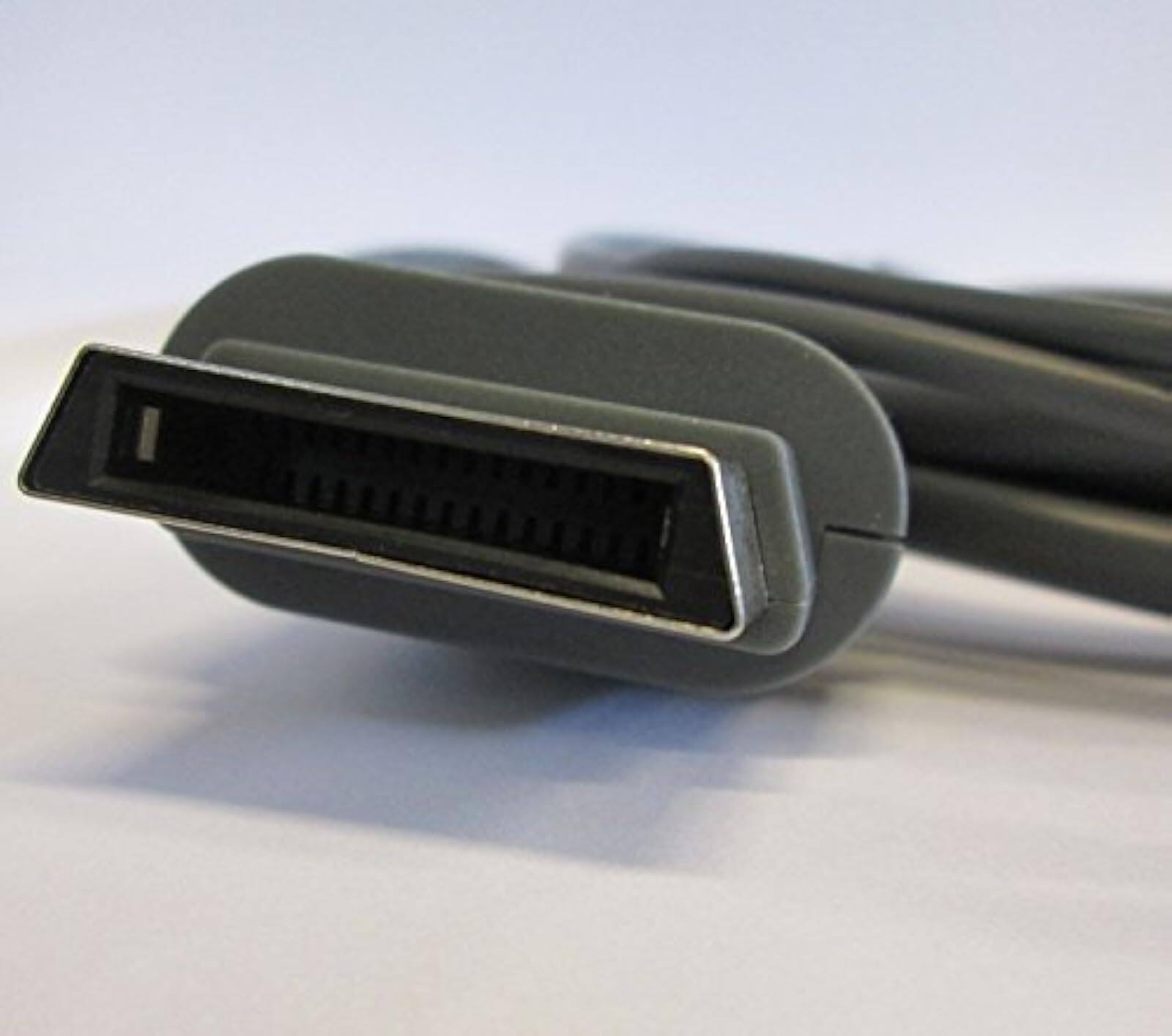 Alt View 1. Mars Devices - RCA Composite AV Cable For Microsoft By Mars Devices A/V For Xbox 360 - Black.