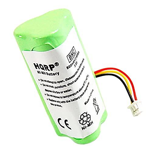 BNC Z EHI N HQRP 800mAh S.8V AS 5 HI-MH Battery Do not open. Do not disassemble. Do not short circuit. Do not puncture. Do not expose to fire or water. Do not expose to high temperature. Pack in original box with the battery. Made in China. CE NI-MH