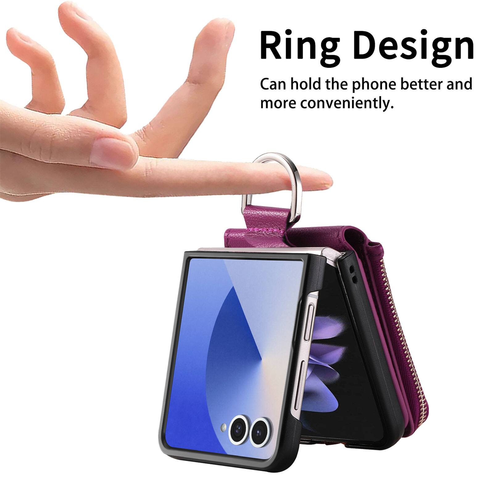 Ring Design  
Can hold the phone better and more conveniently.