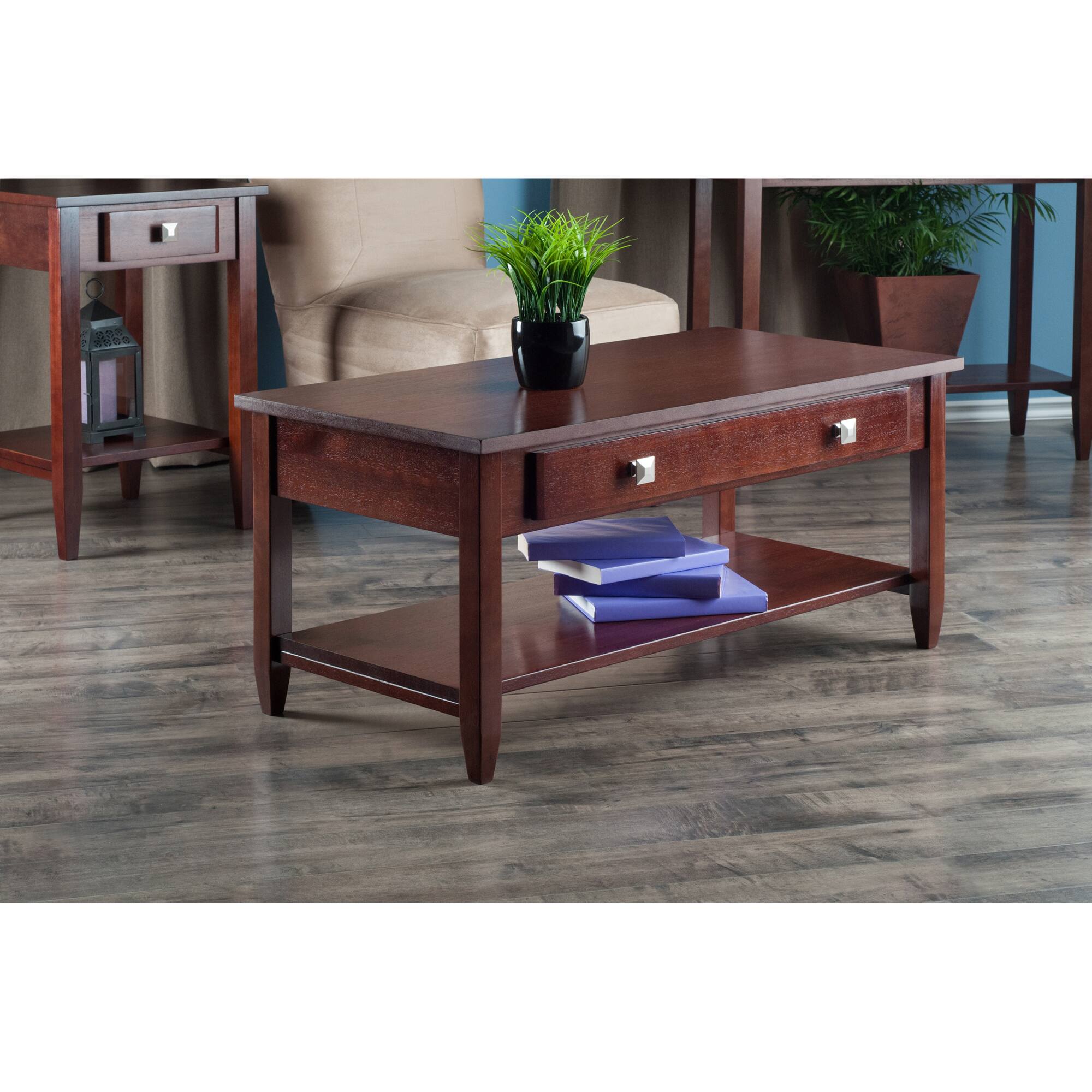 Alt View 3. Winsome Wood - Richmond Coffee Table - Walnut.
