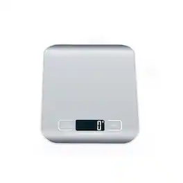 COWIN - 11 Pounds Digital Kitchen Food Scale LCD Display - sliver