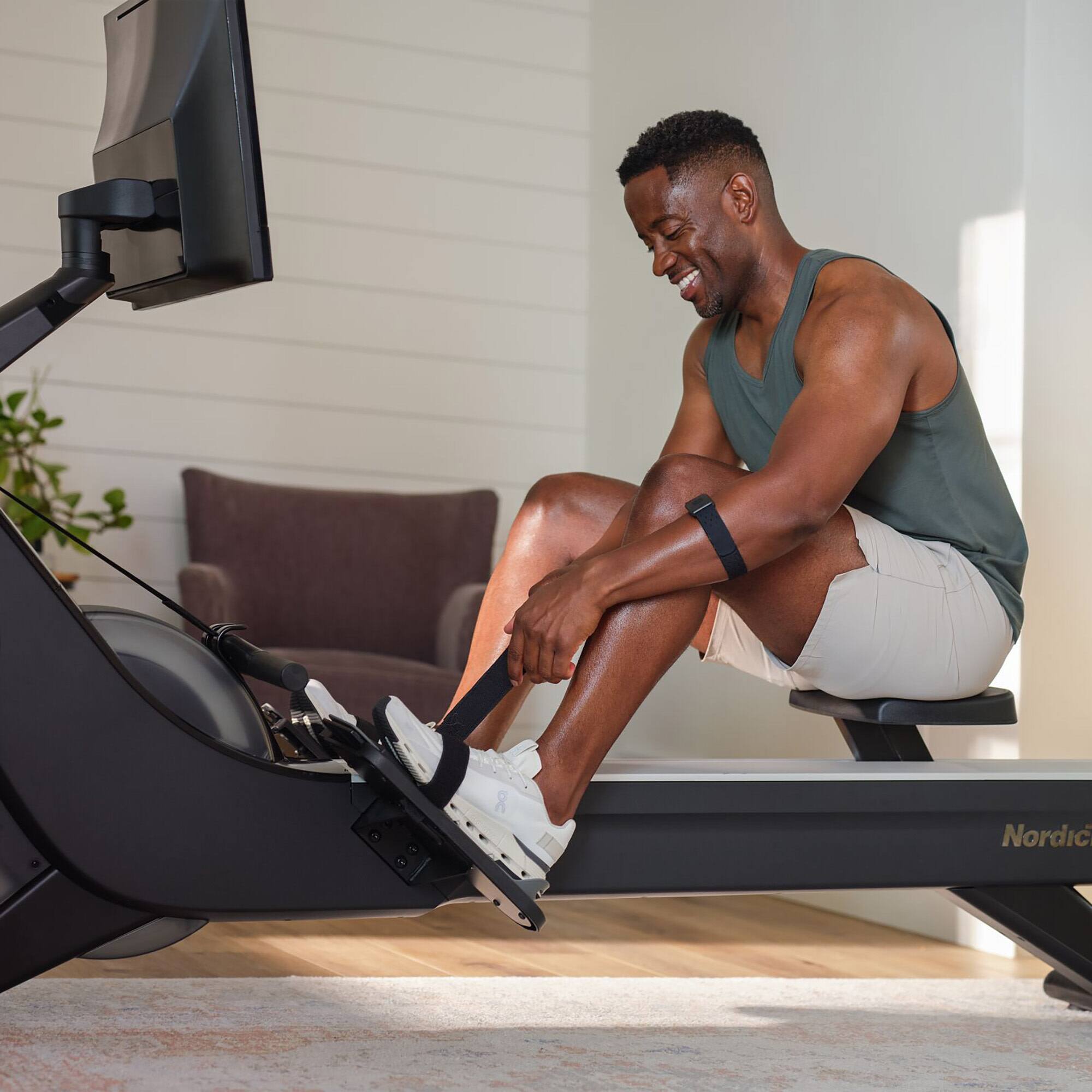 Alt View 8. NordicTrack - NordicTrack RW900 Rower for Interactive, Full-Body Workouts - Black.